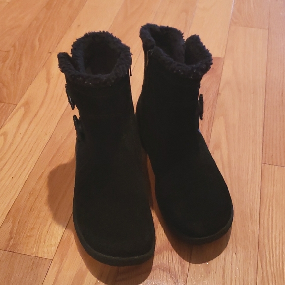 Earth Origins Black Glow Ankle Boots Size 10 - Picture 11 of 11